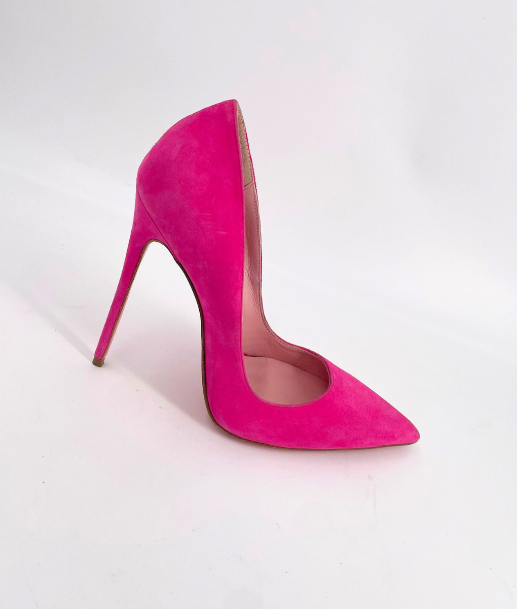 Alya 38 - Fucsia Suede · Pink Lining · Pink Sole