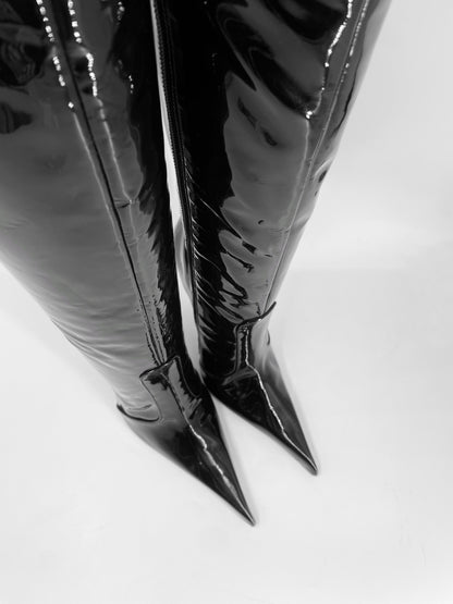 Troann 125 Black Patent