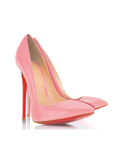 Dakhuva Pink - Charlotte Luxury Shoes - Luxury High Heel Pumps - Di Marni - Custom made - Made to measure - Nude Luxury Pumps High Heel Shoes - Stiletto Shoes